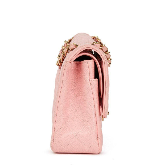 Chanel Classic Clutch With Chain – CWC Caviar Pink Silver-Toned