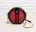 Gucci Ophidia Mini Round Shoulder Bag Red