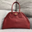 Gucci Re(Belle) Large Top Handle Tote Leather Red