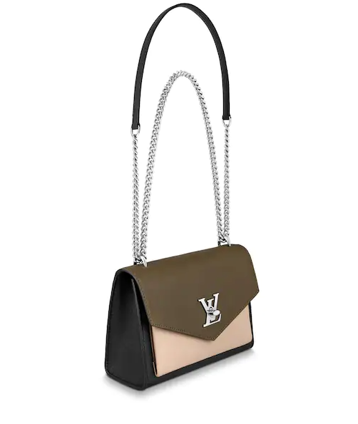 LV MyLockMe BB Laurier Toffee Latte Black