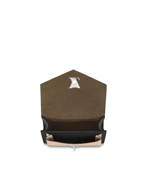 LV MyLockMe BB Laurier Toffee Latte Black
