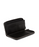 Prada Large Saffiano Leather Wallet Black Silver Hardware