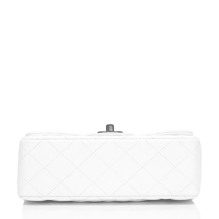Chanel Mini Classic Rectangle Flap Bag White