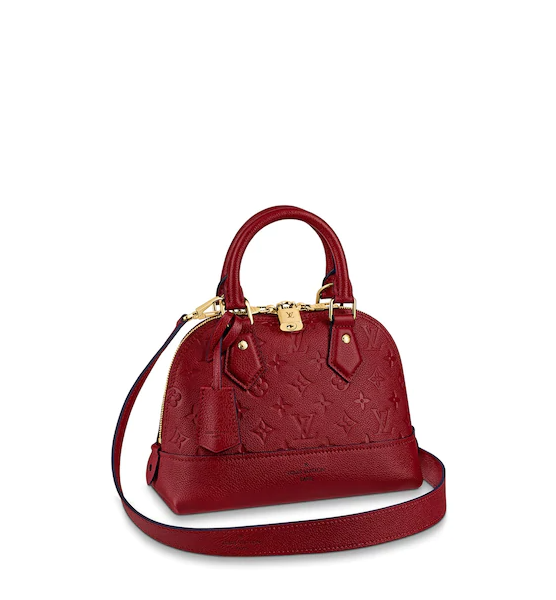 LV Neo Alma BB Monogram Empreinte Cherry Berry