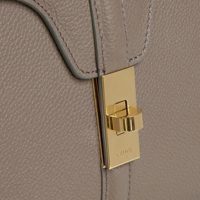 Celine Small 16 Bag In Grained Calfskin Pebble
