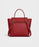 Celine Micro Belt Bag In Grained Calfskin Ruby