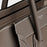 Micro Luggage Handbag In Drummed Calfskin Souris