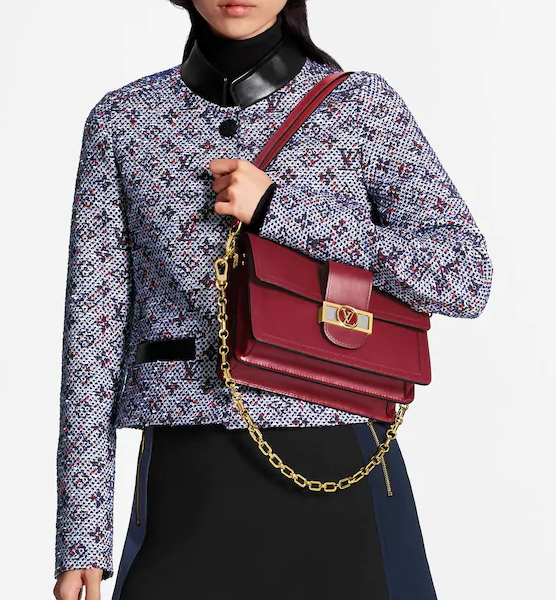 LV Dauphine MM Cherry Berry