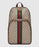 Gucci Ophidia GG Medium Backpack Beige Black