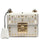 Gucci Padlock Shoulder Bag White With Pearls