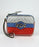 Gucci Zumi Clutch Metallic Red/Silver