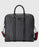 Gucci GG Supreme Briefcase Black/Grey Canvas