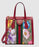 Gucci Ophidia GG Flora small tote bag red