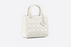 Lady Dior Ultra-Matte Medium Bag White