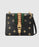 Gucci Sylvie Bee Star Small Shoulder Bag Black