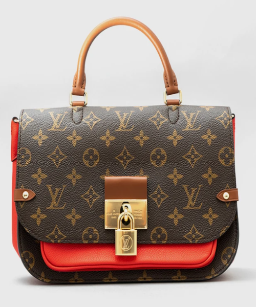 Louis Vuitton Vaugirard Handbag Monogram Canvas with Leather