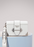 Prada Cahier Calf Leather Bag Light Green