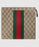 Gucci GG Supreme Web Pouch Beige/Ebony