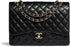 Chanel Deauville Fabric Tote Gray