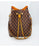 LV NéoNoé Bag Damier Ebene Safran