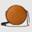 Gucci GG Marmont Mini Round Shoulder Bag Cognac
