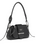 Prada Sidonie Leather Shoulder Bag Black