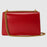 Gucci GG Marmont Leather Shoulder Bag Red