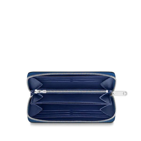 LV Escale Zippy Wallet Bleu
