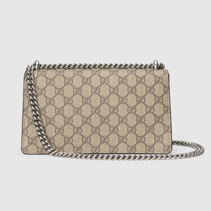 Gucci Dionysus Small GG Shoulder Bag Beige Black