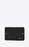Saint Laurent Compact Zip Around Wallet Black Grain De Poudre