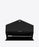Saint Laurent Monogram Large Flap Wallet Black De Poudre