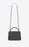 Saint Laurent Classic Medium College Monogram Black Gold-Toned
