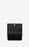 Saint Laurent Small Sunset Bag Black Grained