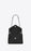 Saint Laurent LouLou Medium in Metelasse “Y” Leather Black