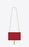 Saint Laurent Medium Kate Tassel Chain Bag Red Crocodile