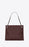 Saint Laurent Niki Medium Bag In Crinkled Vintage Leather Prunia