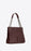 Saint Laurent Niki Medium Bag In Crinkled Vintage Leather Prunia