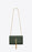 Saint Laurent Medium Kate Tassel Chain Bag Dark Green Crocodile