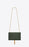 Saint Laurent Medium Kate Tassel Chain Bag Dark Green Crocodile
