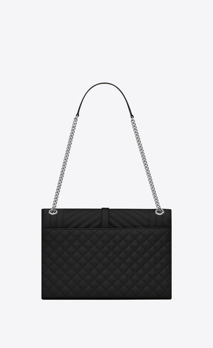 Saint Laurent Classic Large Soft Envelope Black