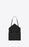 Saint Laurent Envelope Medium Bag Mix Matelassé Grain De Poudre Embossed leather Black Black-Toned
