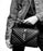 Saint Laurent Classic Medium College Monogram Earth Grey Silver-Toned