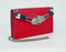 Gucci Lilith Leather Shoulder Bag Red