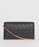 Burberry Small Quilted Monogram TB Envelope Clutch Black