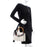 Gucci Lilith Leather Top Handle Bag Black