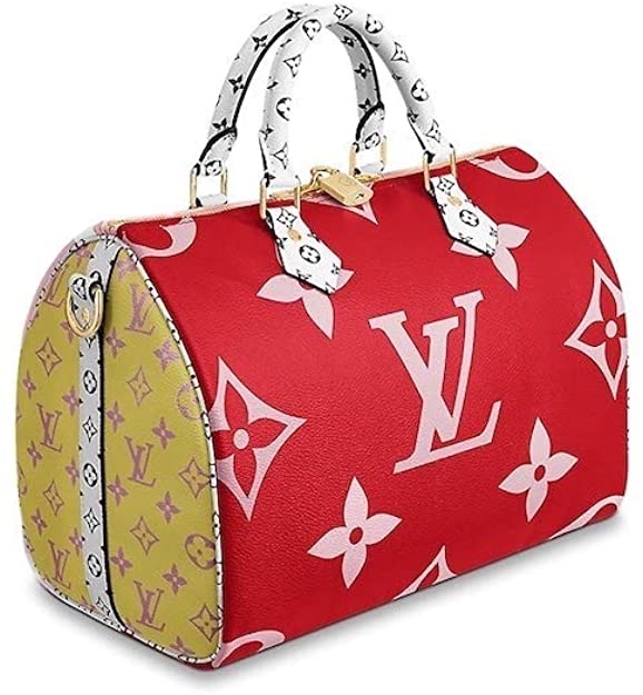 LV Speedy Bandouliere 30 Monogram Rouge