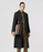 Burberry Monogram Stripe E-Canvas Portrait Tote Bag Bridle Brown