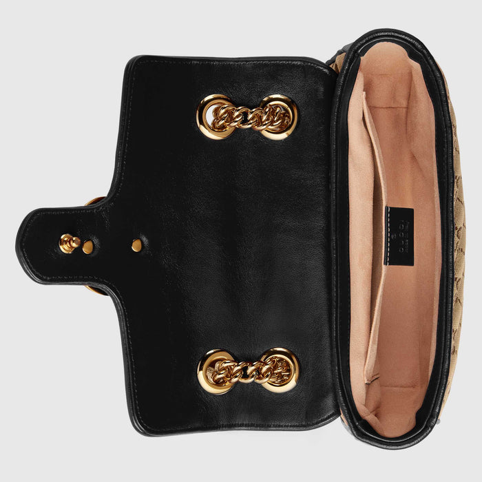Gucci GG Marmont Mini Bag Original GG Canvas