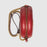 Gucci GG Marmont Mini Round Shoulder Bag Hibiscus Red