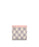 LV Zoé Wallet Damier Azur Eau de Rose Pink